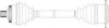 GENERAL RICAMBI AU3337 Drive Shaft